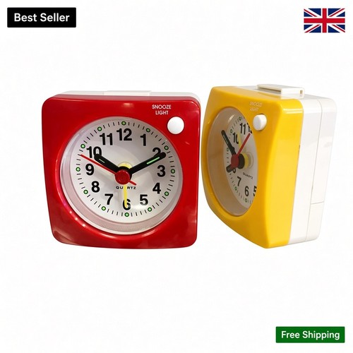 Quartz alarm clock with - clock, night
