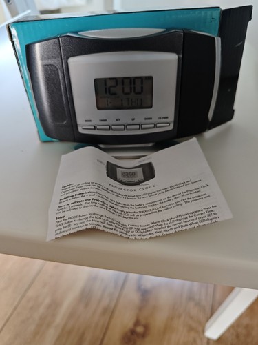 Alarm clock time projector - clock,