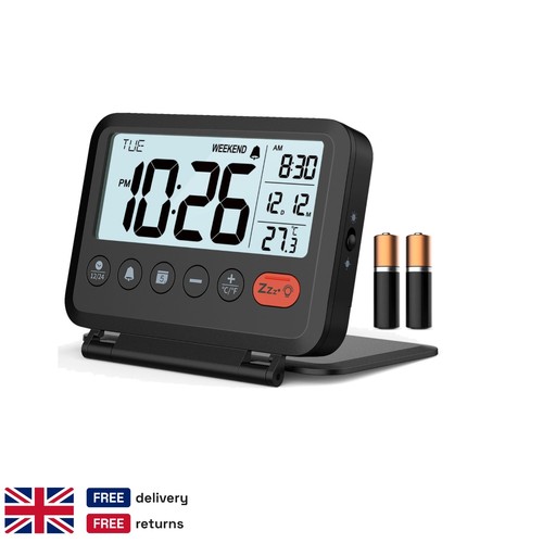 Small digital alarm - digital, clock