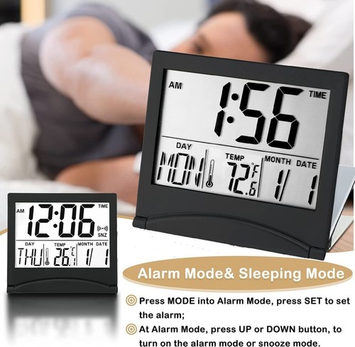 Small lcd digital alarm - small,