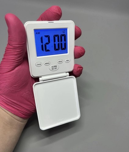 Digital travel alarm clock - alarm,