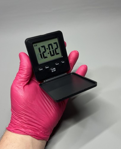 Digital travel alarm clock - digital,