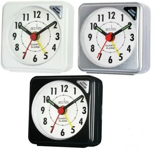 Travel size tiny alarm clock - size,