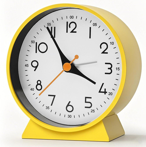 Analog alarm clock with - analog, no