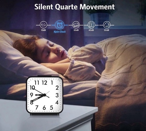 Non ticking silent alarm - non,